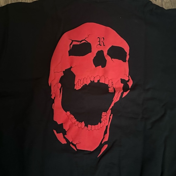 REVENGE Official RED SKULL HOODIE XXL New in Packaging - Picture 6 of 7